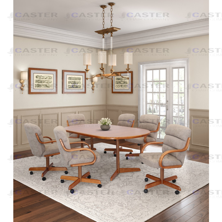 Caster Dining Set Laminate Table Top